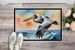 Pelican Soaring Doormat Front Door Mat Indoor Outdoor Rugs For Entryway, Non Slip Washable Low Pile, 24H X 36W_maomaolike.com