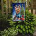 Silky Terrier Christmas Reindeer Garden Flag Mailbox Flag Decorative Yard Flag Banner Outside Patio Artwork Yard Flower Beds, Garden Size, Multicolor_maomaolike.com
