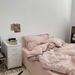 Wholesale INS Nordic Style Four-Piece Set A Full Pure Cotton B Side Crystal Velvet Coral Fleece Autumn Winter Bedding_maomaolike.com
