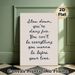 Inspirational Motivational Quote Painting Poster, Minimalist Handwritten Text Poster, Gentle Encouraging Words To Bring Comfort, Suitable For Bedroom_maomaolike.com