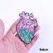 DIY Embroidery Patch Rock Heart Patches On Clothes Van Gogh Iron On Patches For Clothing Punk Biker Patch Applique Badge Stripe_maomaolike.com