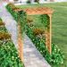 Wooden Arbor, Wedding Arch For Ceremony, Wood Trellis For Plant Climbing, Christmas Decor Pergola For Garden Backyard_maomaolike.com