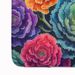 Ornamental Kale In Color Memory Foam Kitchen Mat Machine Washable Anti-Fatigue Mat Cushion Comfort Bath Mat Or Kitchen Rug_maomaolike.com