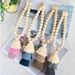 New Cartoon Rainbow Wooden Bead Tiebacks Light Luxury French Handmade Sheer Tie Rope Curtain Buckle_maomaolike.com