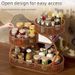 Desktop Storage Rack Home Vintage Style Living Room Snack Organizer Kitchen Dining Table Miscellaneous Countertop Cup_maomaolike.com