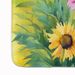 Kentucky Goldenrod In Watercolor Memory Foam Kitchen Mat Machine Washable Anti-Fatigue Mat Cushion Comfort Bath Mat Or Kitchen Rug_maomaolike.com