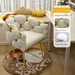 Bedroom Nail Chair Internet Celebrity Makeup Chair Home Backrest Light Luxury High-end Modern Simple Vanity Stool_maomaolike.com