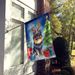 Pomeranian Christmas Reindeer House Flag Large Porch Sleeve Pole Decorative Outside Yard Banner Artwork Wall Hanging, Polyester, House Size, Multicolor_maomaolike.com