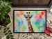 Hippie Animal Giraffe Doormat Front Door Mat Indoor Outdoor Rugs For Entryway, Non Slip Washable Low Pile, 24H X 36W_maomaolike.com