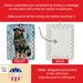 Rottweiler Christmas Porcelain Ornament Christmas Tree Hanging Decorations For Home Christmas Holiday, Rectangle, Gift, Multicolor_maomaolike.com