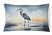 Birds, Birds, Birds Throw Pillow Throw Pillow For Indoor Couch Bed Outdoor Patio Washable, Blue Heron Barely Lit Sky 7501,12Hx16W_maomaolike.com