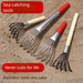 Beachcombing Tool Set: Stainless Steel Beach Rake For Seashells, Clams, Oysters, Crabs, And Mussels_maomaolike.com