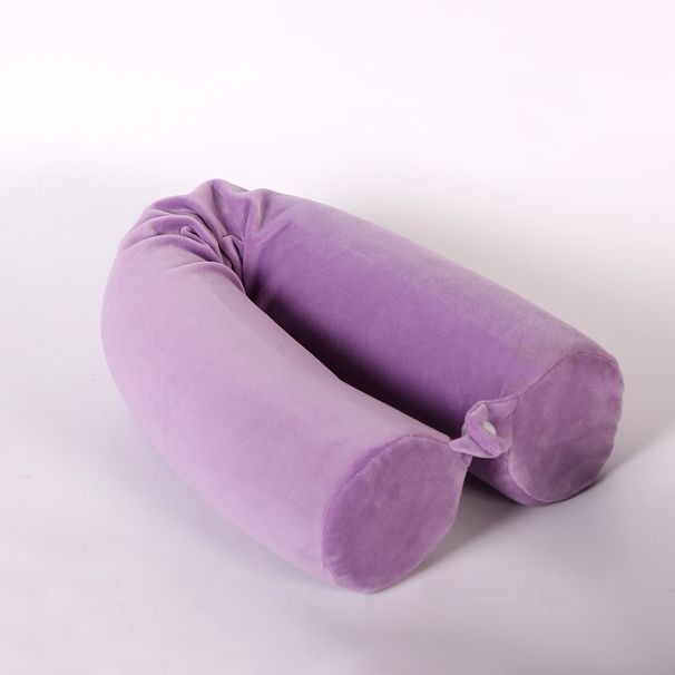 Bedding Pillow Twisted Pillow Cylindrical Deformation Pillow 360 Degree Neck Protection Pillow Memory Foam U Shaped Pillow Travel Airplane Pillow_maomaolike.com