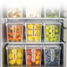 Large Capacity Refrigerator Fresh-Keeping Kitchen Vegetable Fruit Organizer Frozen Egg Storage Box Food Grade_maomaolike.com
