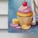 Jack Russell Terrier Happy Birthday House Flag Large Porch Sleeve Pole Decorative Outside Yard Banner Artwork Wall Hanging, Polyester, House Size, Multicolor_maomaolike.com