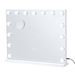 VEVOR Hollywood Vanity Mirror With Lights W/ USB Desktop Wall-mount 22.8x18.1 In_maomaolike.com