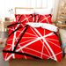 Modern Four Bed Sheet/Fitted Sheet Geometry Thickened Matting/Pure Cotton Bedding Three Piece Set_maomaolike.com