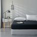 Home Garden Solid Color Brushed Bedspread Mattress Protector_maomaolike.com