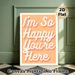Warm Welcome Quote Painting Poster, Soft Peach-toned Retro Typographic Poster, Uplifting Heartfelt Message, Ideal For Living Room, Entryway And Cozy_maomaolike.com