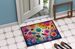 Anemones In Color Doormat Front Door Mat Indoor Outdoor Rugs For Entryway, Non Slip Washable Low Pile, 24H X 36W_maomaolike.com
