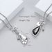 1 Simple And Personalized Long Heterosexual Oversized Irregular Crystal Talisman Sweater Chain Necklace_maomaolike.com