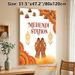 Mehendi Station Painting Poster, Exquisite Traditional Ethnic Style Poster, With Intricate Henna Hand Art & Festive Ornaments, Ideal For Wedding_maomaolike.com