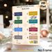 Salah Steps (One Rak'ah) Painting Poster, Clear Instructional Colorful Islamic Worship Guide Poster, Shows Step-by-step Single Rak'ah Prayer_maomaolike.com