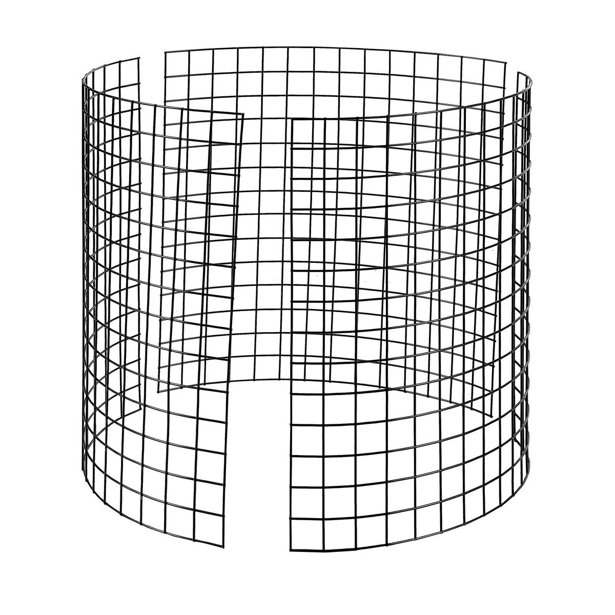 VEVOR 6 Pack Plant Protector From Animals 12.6'' Dia. X 14'' H Metal Plant Cage_maomaolike.com