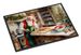 Cookies With Santa Claus Doormat Front Door Mat Indoor Outdoor Rugs For Entryway, Non Slip Washable Low Pile, 24H X 36W_maomaolike.com
