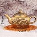 Brass Ornaments Living Room Study Drinking Home Tea Table Presenting Auspicious Head Cover Dragon And Phoenix Teapot Metal Crafts_maomaolike.com