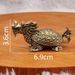 Large Antique Dragon Nine Sons Accessories Chishi Tou Tuo Ornaments Decorative Handheld Brass Crafts_maomaolike.com