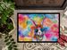 Hippie Animal Rabbit Doormat Front Door Mat Indoor Outdoor Rugs For Entryway, Non Slip Washable Low Pile, 24H X 36W_maomaolike.com
