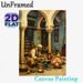 Copper Artisan Workshop Painting Poster, Rich-toned Realistic Oil Painting Poster, Cultural Craft Studio Scene Decor Ideal For Living Room, Study_maomaolike.com