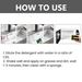 Jakehoe Concentrated Kitchen Greases & Grime Cleaner, Range Hood Oven Stubborn Oil Cleaning Multi-Functional Dirt Cleaner_maomaolike.com