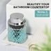 Foaming Soap Dispenser, Clear Glass Foam Hand Soap Dispenser For Bathroom, Refillable 7.8 Oz Foamy Pump Bottle With Plastic Sliver Pump, Modern Diamond Dish Soap Foam Dispenser Container_maomaolike.com