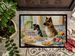 Belgian Tervuren Christmas Cookies Doormat Front Door Mat Indoor Outdoor Rugs For Entryway, Non Slip Washable Low Pile, 24H X 36W_maomaolike.com