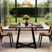 Square Dining Table, Wood Kitchen Table For 4_maomaolike.com