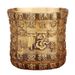 Relief Vintage Dragon And Phoenix Hundred Blessings Cup Home Traditional High-end Wine Set Tea Table Decoration Pure Copper Orname_maomaolike.com