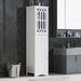 Tall Bathroom Cabinet, Freestanding Storage Cabinet With Drawer And Doors, MDF Board, Acrylic Door, Adjustable Shelf_maomaolike.com