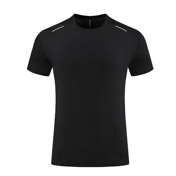 Men's Clothing Sports Quick-Drying Clothes T-Shirt Training Running Fitness Clothes Ice Silk Short Sleeves Loose Breathable Round Neck_maomaolike.com