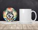 Alaskan Malamute Luau Large Sandstone Coasters Pack Of 4 Absorbent Round Coasters Decor Gifts For Men Or Women, 4 In, Multicolor_maomaolike.com