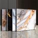 10 Pieces Set Self-adhesive Marble Pattern Wall Stickers For Bedroom And Living Room Background Wall Decoration, Ceramic Tile Aluminum Composite Panel_maomaolike.com