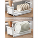 and Storage Kitchen Organizer Dish Household Cabinet Chopstick Box Bowl Plate Sink Draining Rack_maomaolike.com