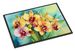 Orchids In Watercolor Doormat Front Door Mat Indoor Outdoor Rugs For Entryway, Non Slip Washable Low Pile, 24H X 36W_maomaolike.com