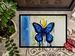 Flutter Butterfly Doormat Front Door Mat Indoor Outdoor Rugs For Entryway, Non Slip Washable Low Pile, 24H X 36W_maomaolike.com