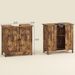 Bathroom Vanity Cabinet, Under Sink Bathroom Cabinet With 2 Doors And Adjustable Shelf, Rustic Brown_maomaolike.com