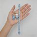 Animal Keychain Charging Cable-Blue_maomaolike.com