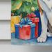 Saint Bernard Christmas Reindeer House Flag Large Porch Sleeve Pole Decorative Outside Yard Banner Artwork Wall Hanging, Polyester, House Size, Multicolor_maomaolike.com