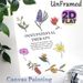 Occupational Therapy Painting Poster, Soft-toned Hand-drawn Floral Poster, Inspirational Message To Support Meaningful Daily Activities, Suitable For_maomaolike.com