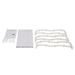 12 Layers Wall-mounted Style Home Shoe Rack White_maomaolike.com